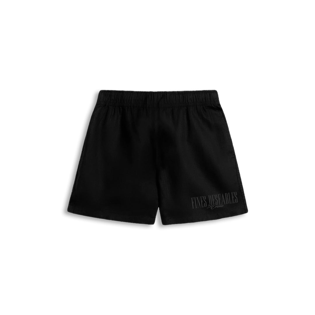 FINES DESEABLES© FUNCTIONAL SHORTS - BLACK