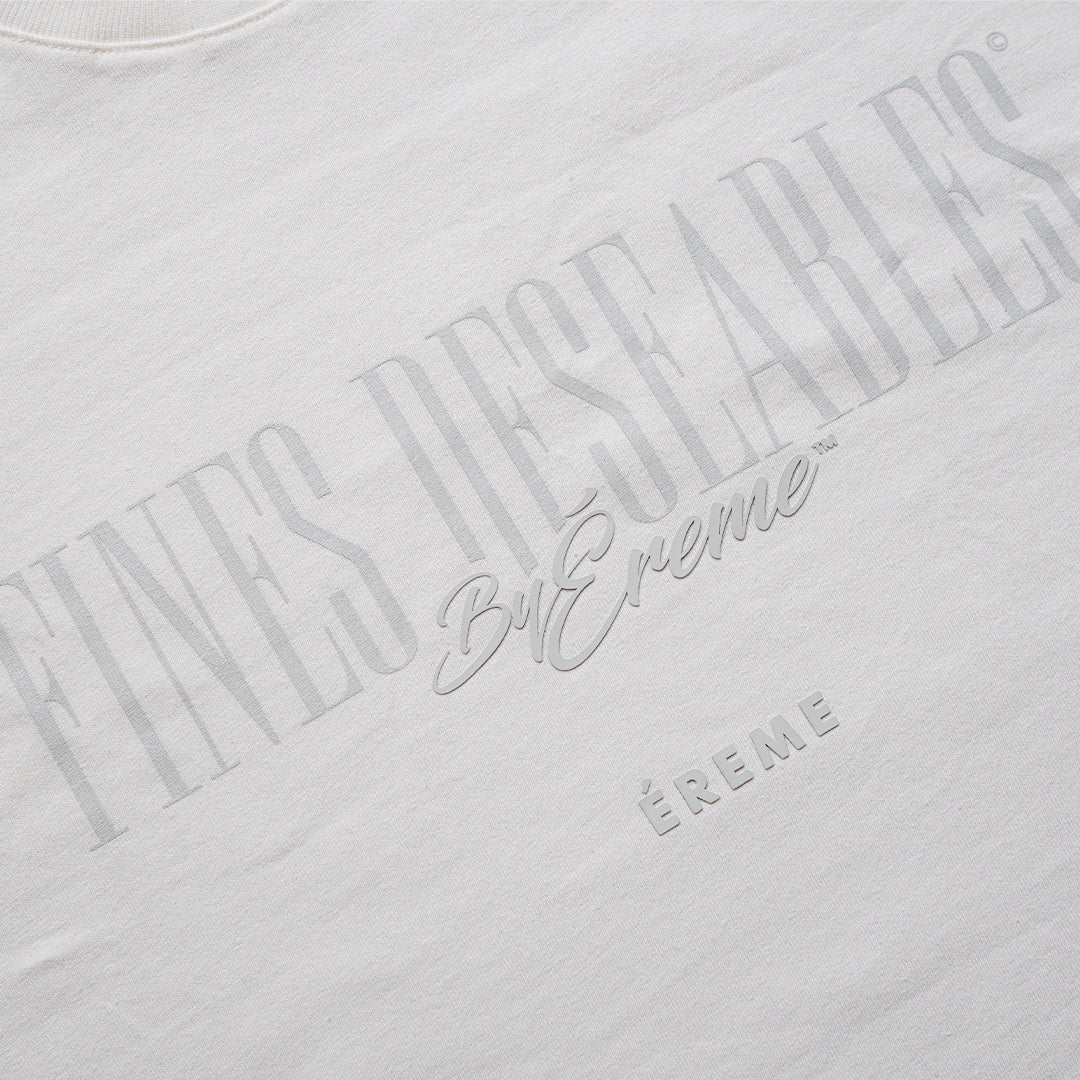 FINES DESEABLES© OVERSIZE T-SHIRT - IVORY