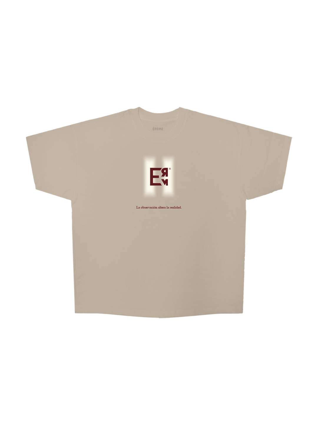 "DUALISMO" OVERSIZE T-SHIRT.