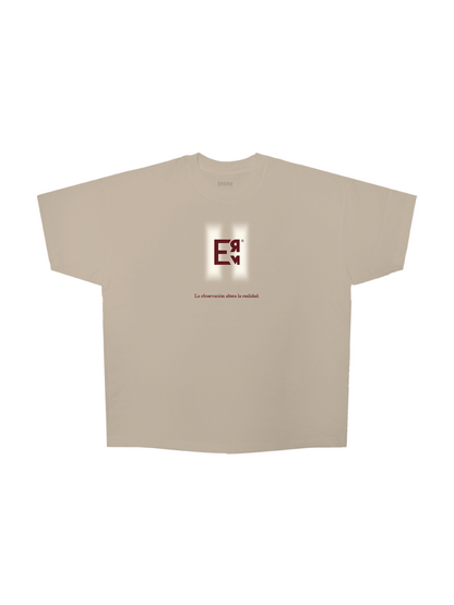 "DUALISMO" OVERSIZE T-SHIRT.