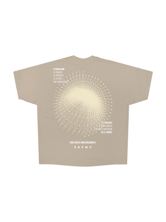 "ETERNALISMO" OVERSIZE T-SHIRT.