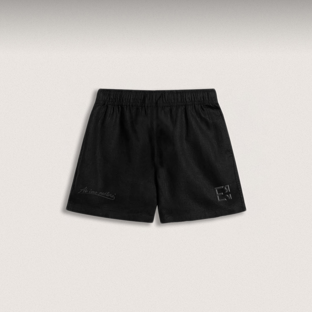 AB IMO PECTORE© FUNCTIONAL SHORTS - BLACK