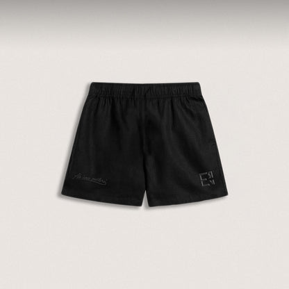 AB IMO PECTORE© FUNCTIONAL SHORTS - BLACK