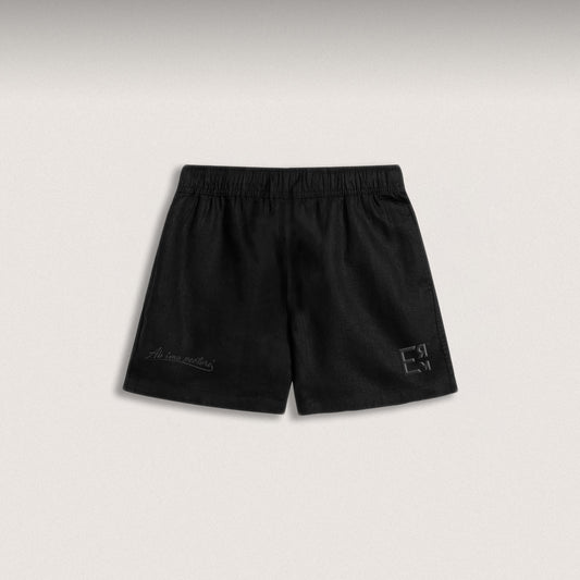 AB IMO PECTORE© FUNCTIONAL SHORTS - BLACK